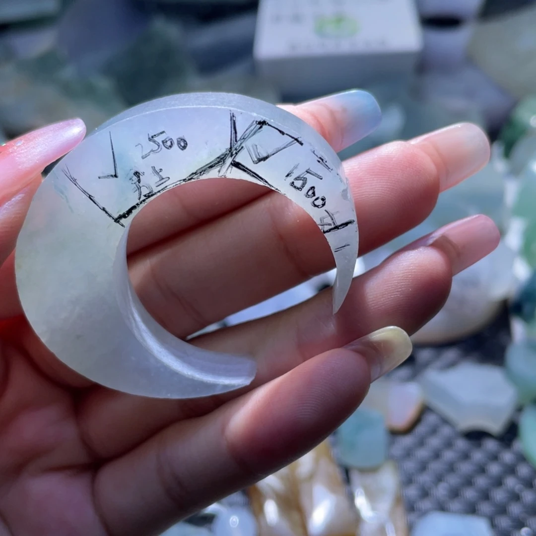 定制翡翠未镶嵌口**耶翡翠