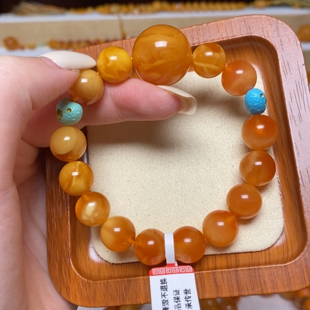 【闪购商品】未镶嵌蜜蜡手链手串