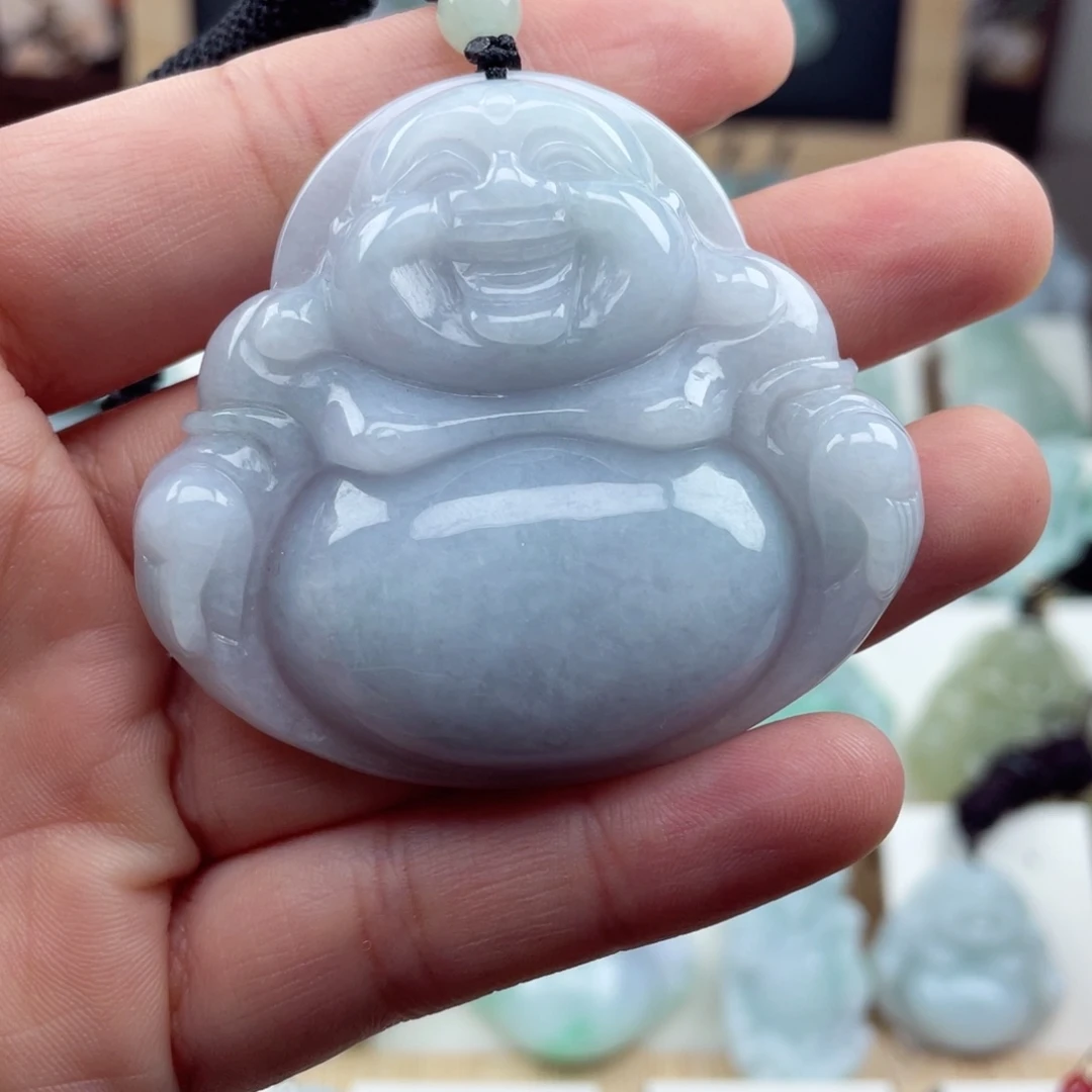 翡翠未镶嵌颈饰50尺寸大佛