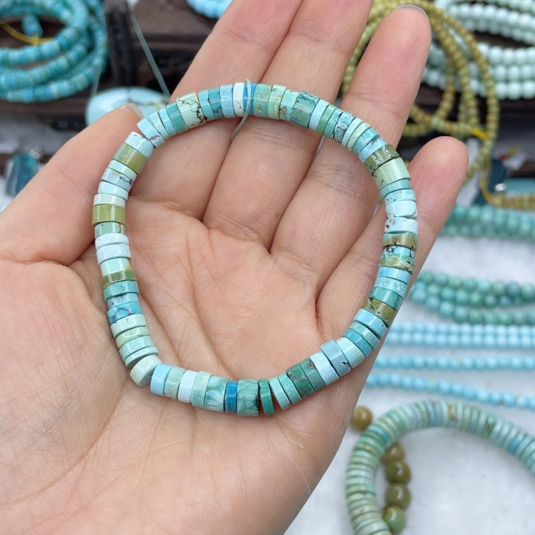 绿松石未镶嵌颈饰