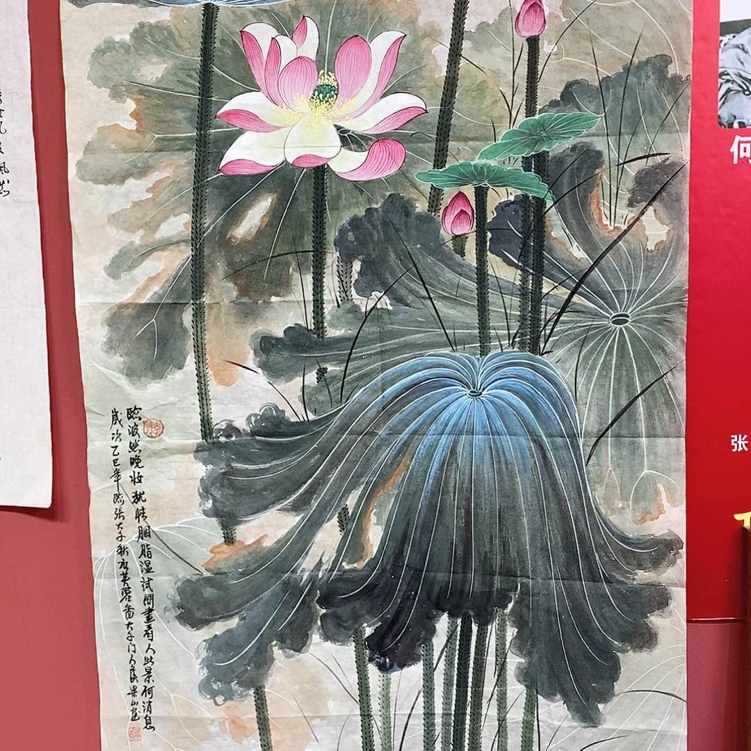 国画大风堂嫡传-侯果山老师作品路