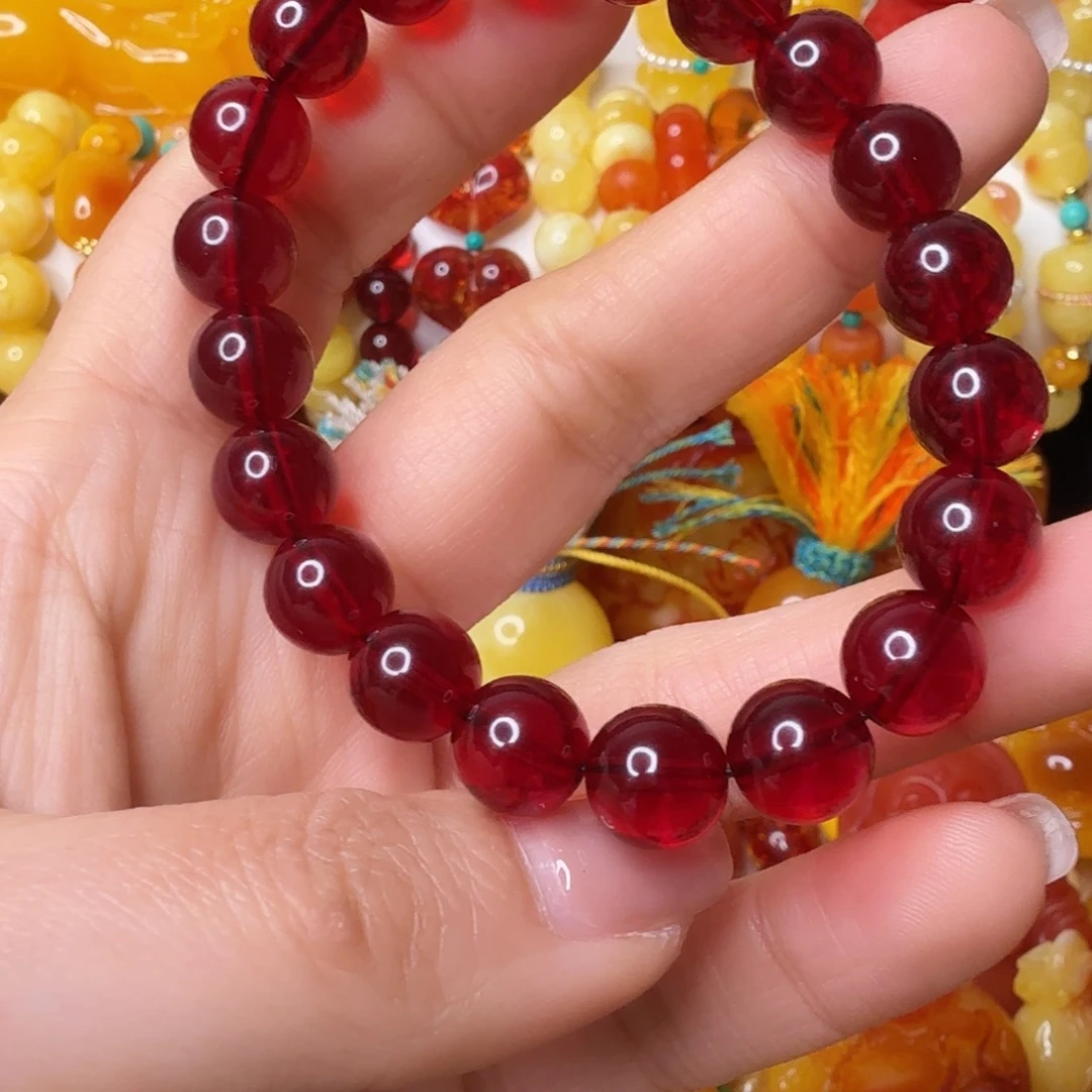 暴***姐非金属红色手串一条