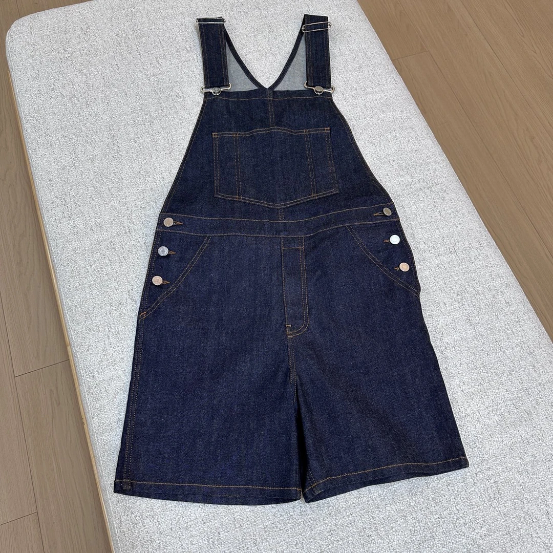 99新 Givenchy/纪梵希 牛仔背带短裤 36码 01181
