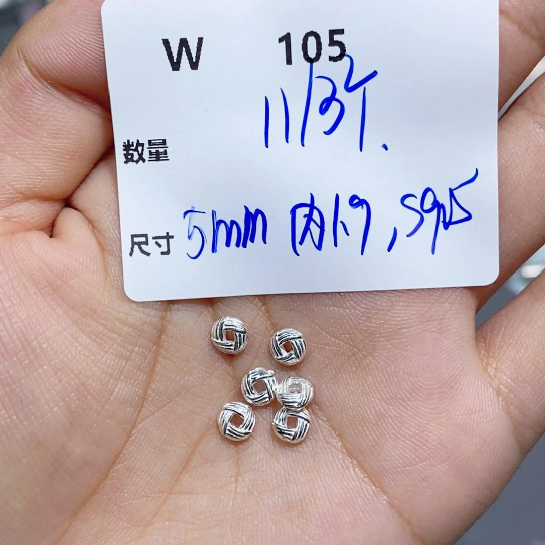 银S925镶嵌颈饰水晶W105