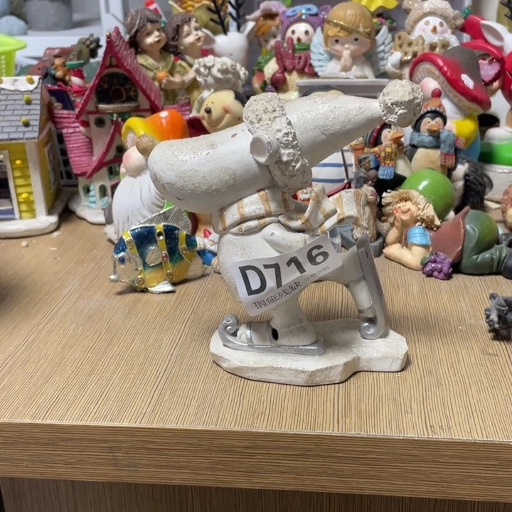 康***3摆件孤品老货微瑕瓷