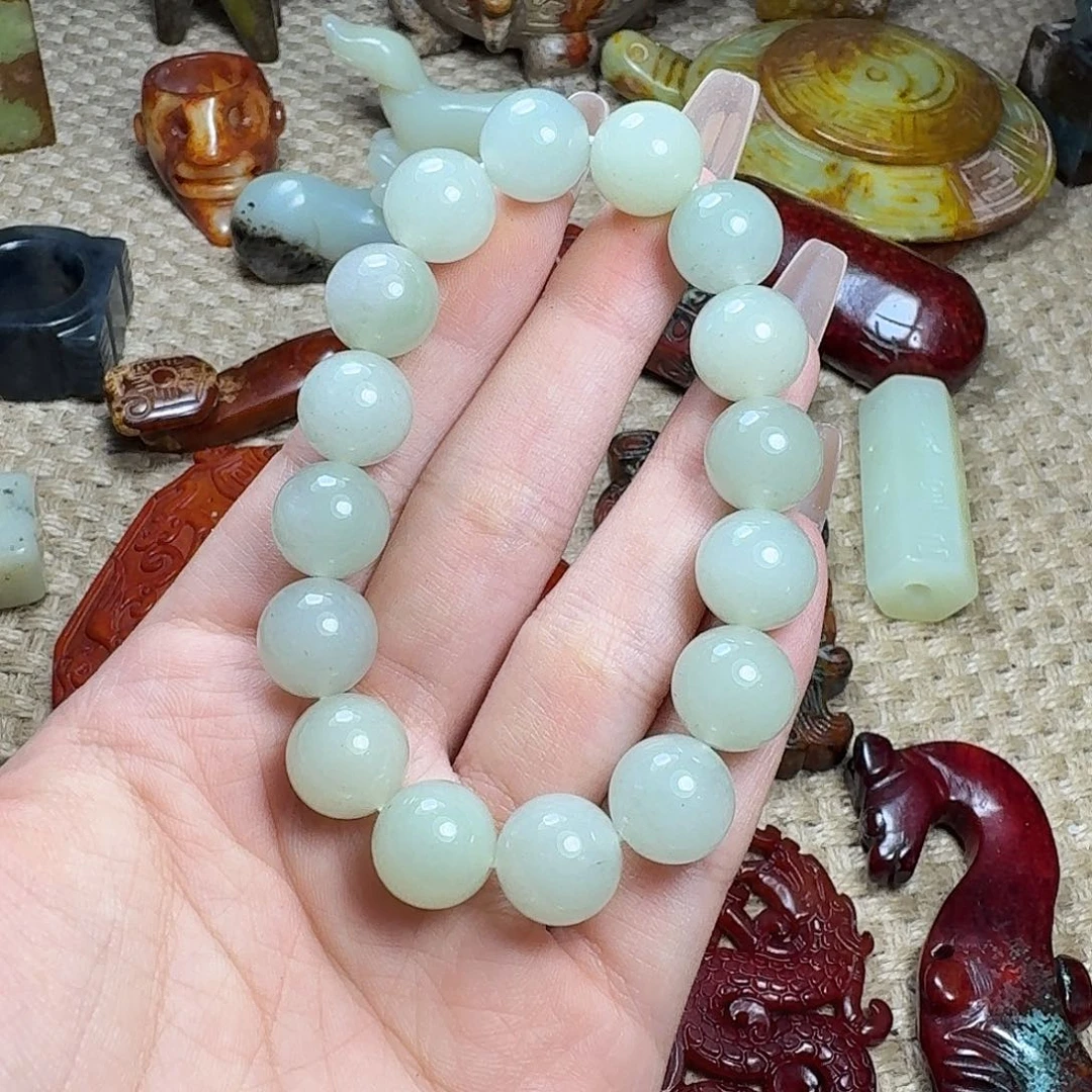 白玉菩提吊坠挂件