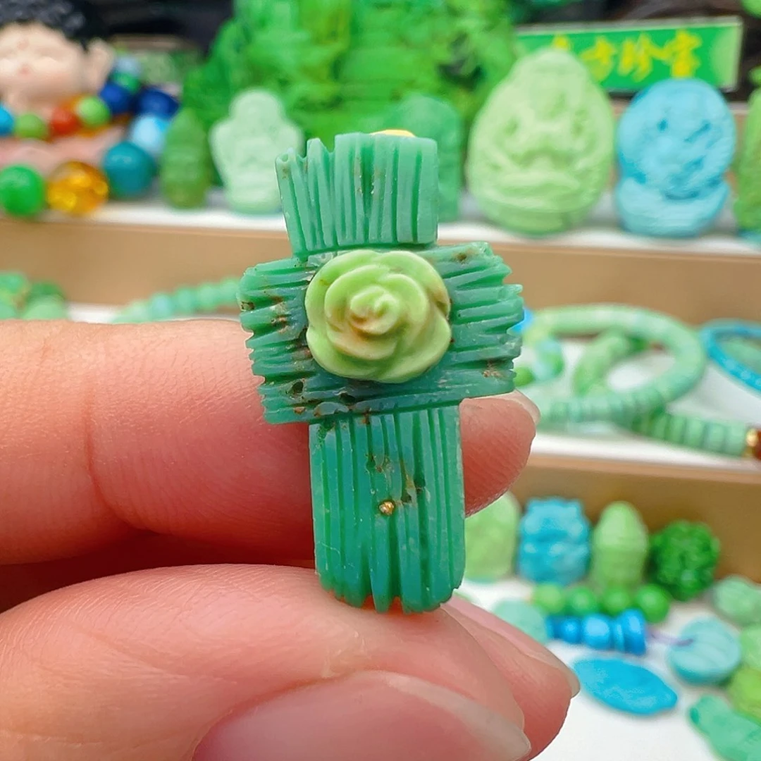 未镶嵌绿松石项链