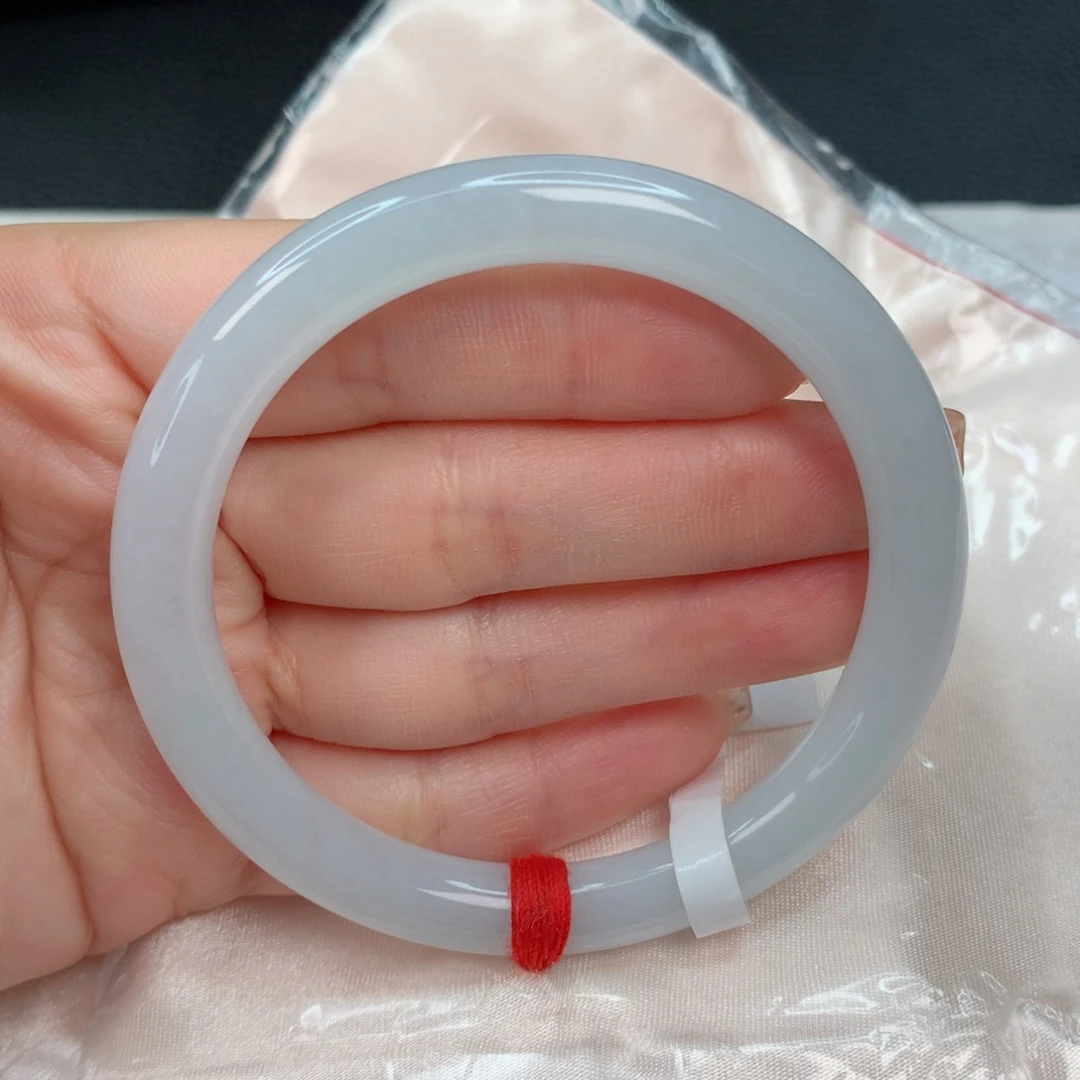 翡翠手镯未镶嵌55-56 圆条