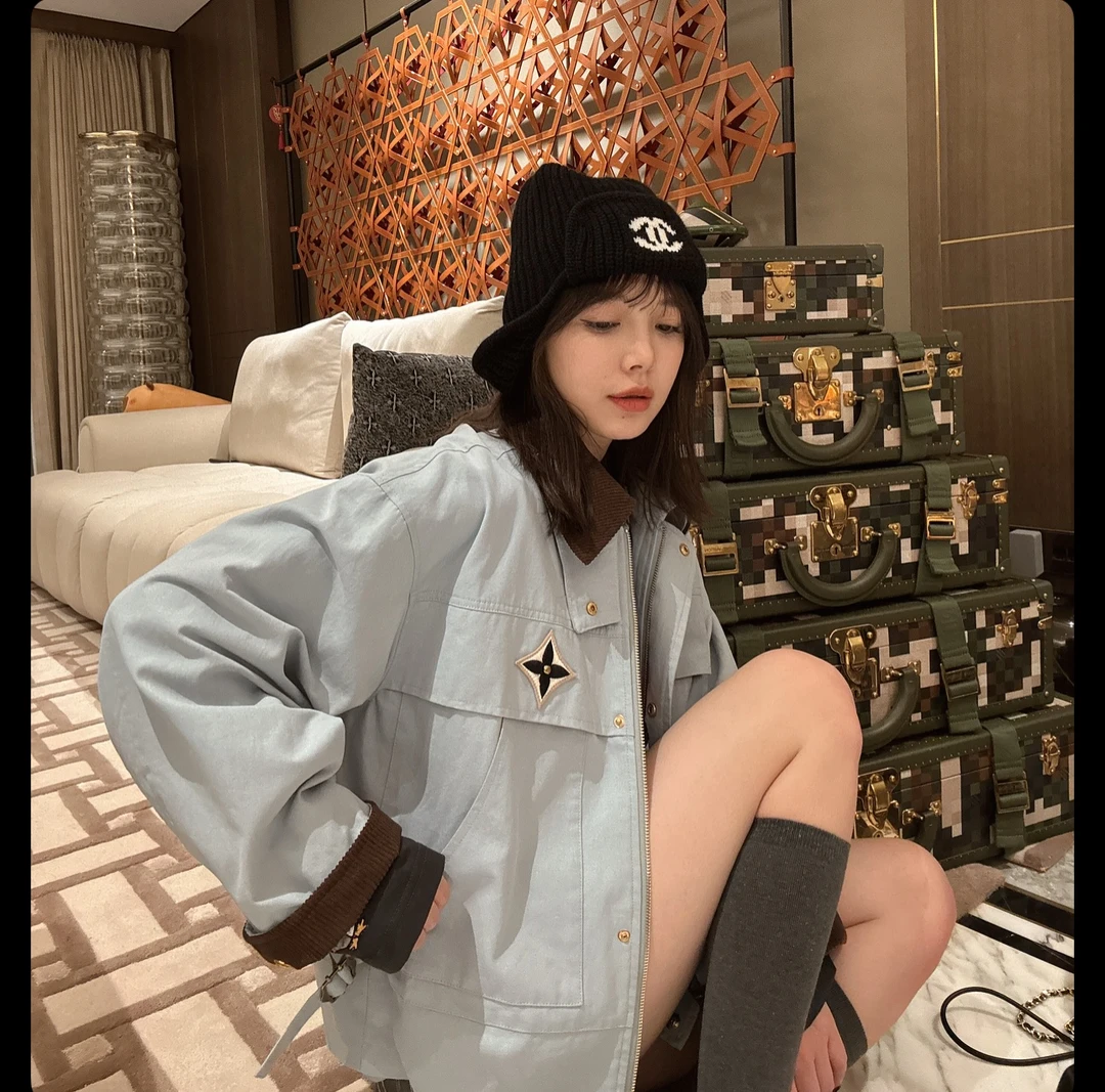 （直播）BETTER JOELY -【幽幽深谷】时尚外套宽松韩百搭通勤风Z0690