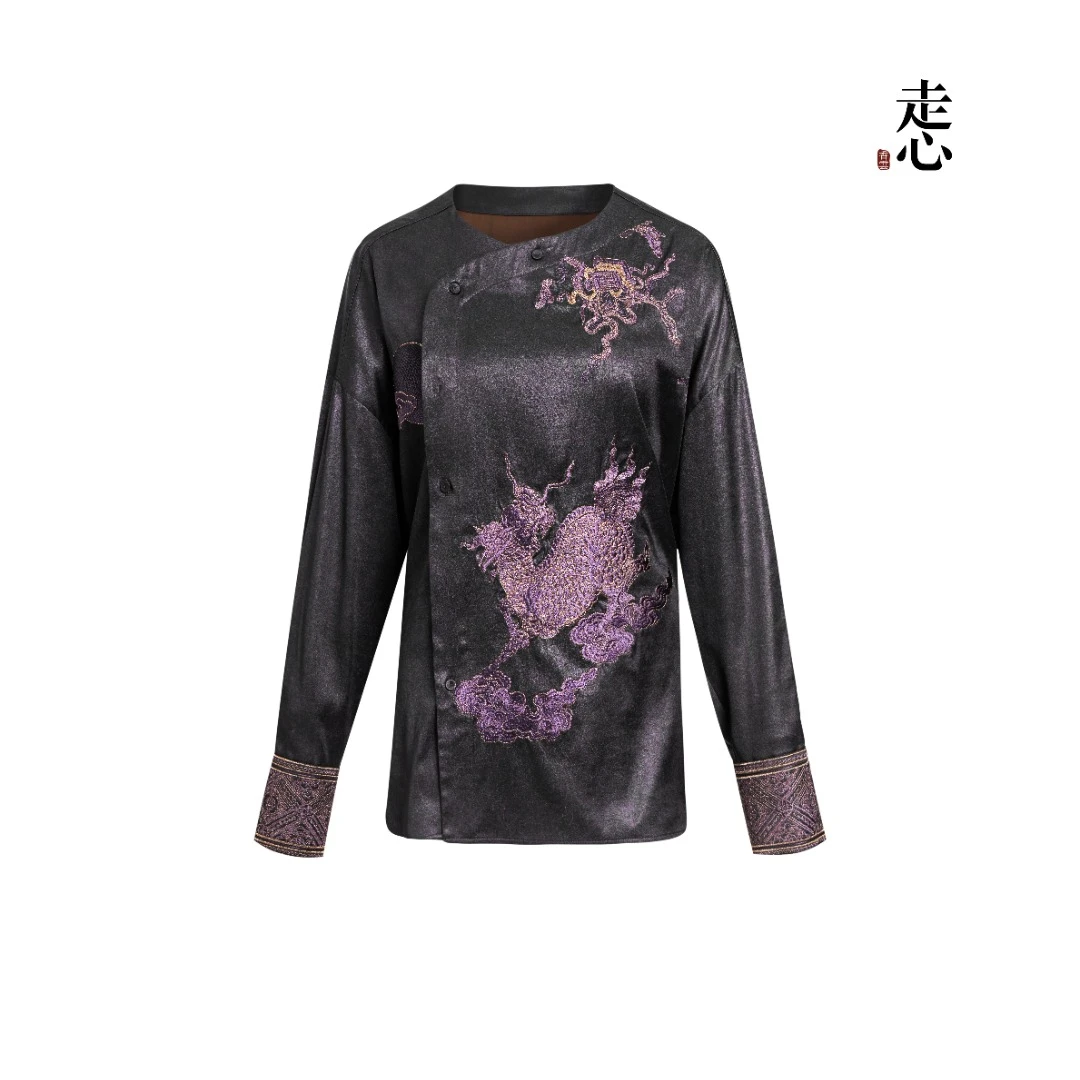 【走心非遗】潮系列“瑞兽麒麟”套头衫25ZW32F