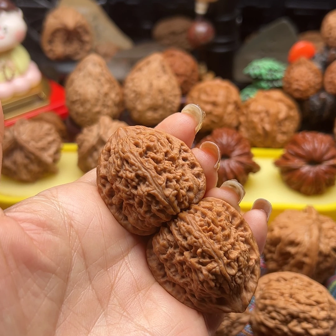 文玩核桃吊坠全品南疆石36