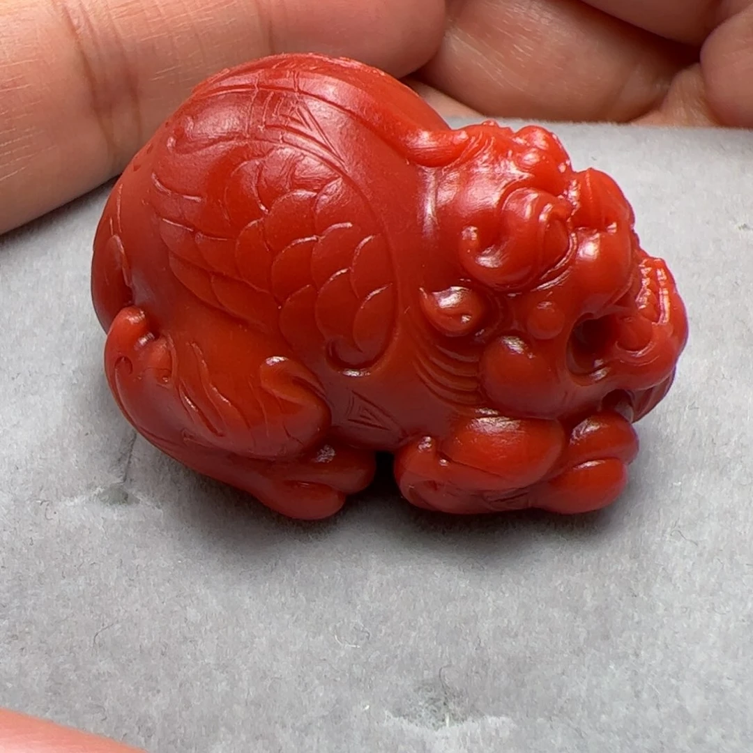 南红玛瑙吊坠未镶嵌