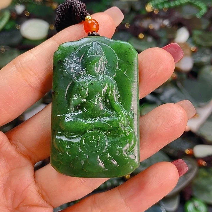 颈饰未镶嵌和田玉