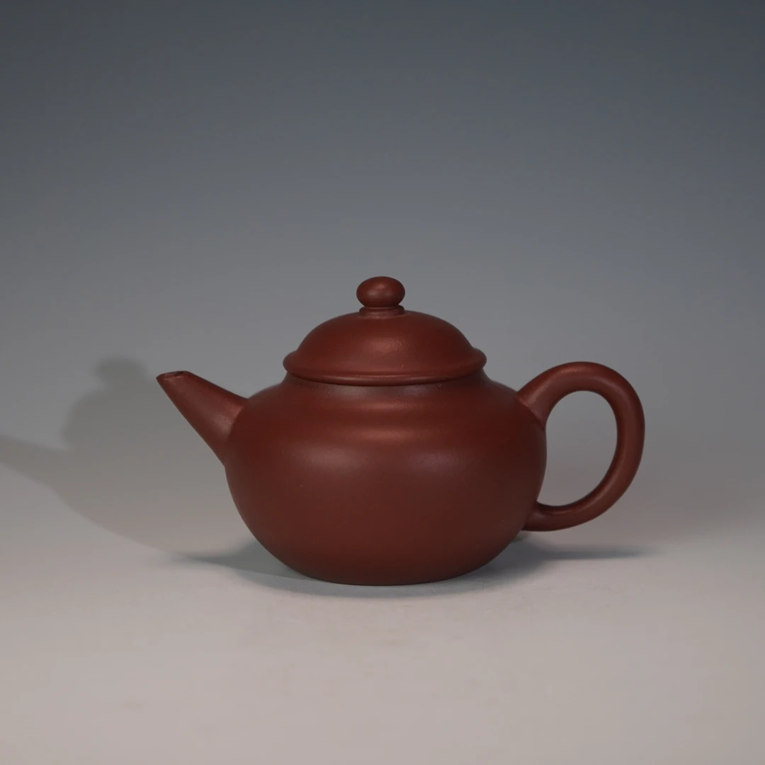 lot.22063 王晓玲 紫泥水平壶 180cc