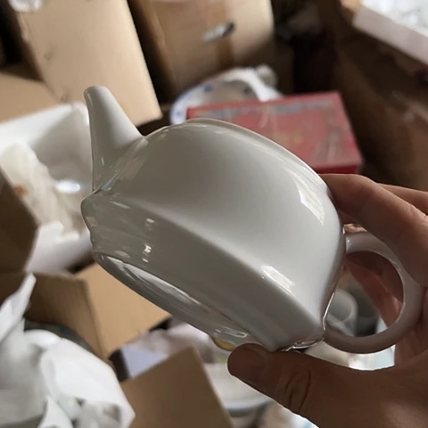 陶瓷大球泥壶一个陶瓷