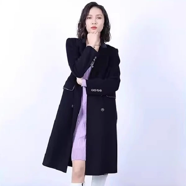 【陈大可】EVA OUXIU/伊华欧秀毛呢外套E25LS9188