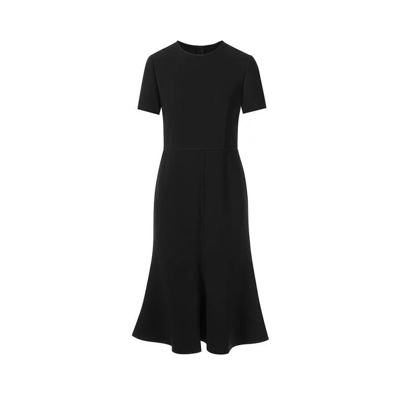 BY 0127夏季新款鱼尾收腰显瘦气质连衣裙