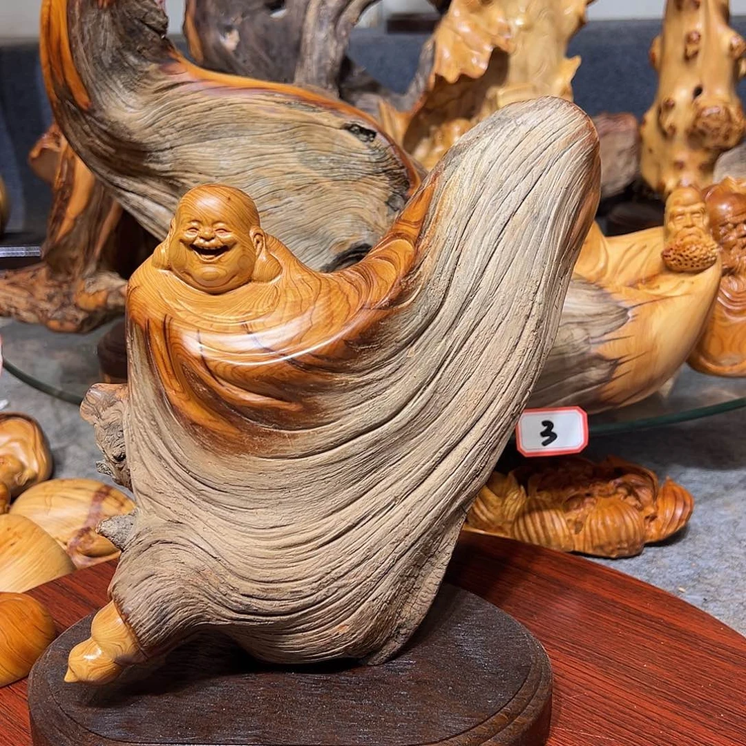 柏木（崖柏）*️**崖柏木手把件摆件