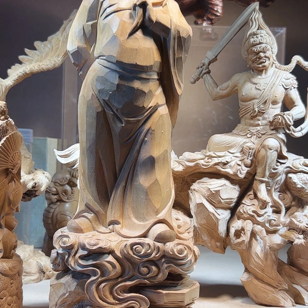 林***夕檀香紫檀（小叶紫檀）印度老山檀香关公