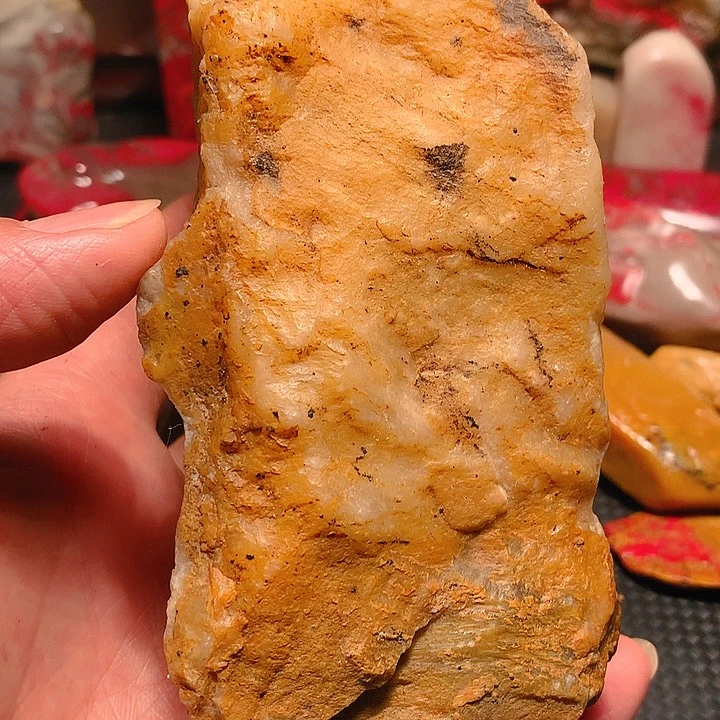 昌化鸡血石快****8昌化田黄石