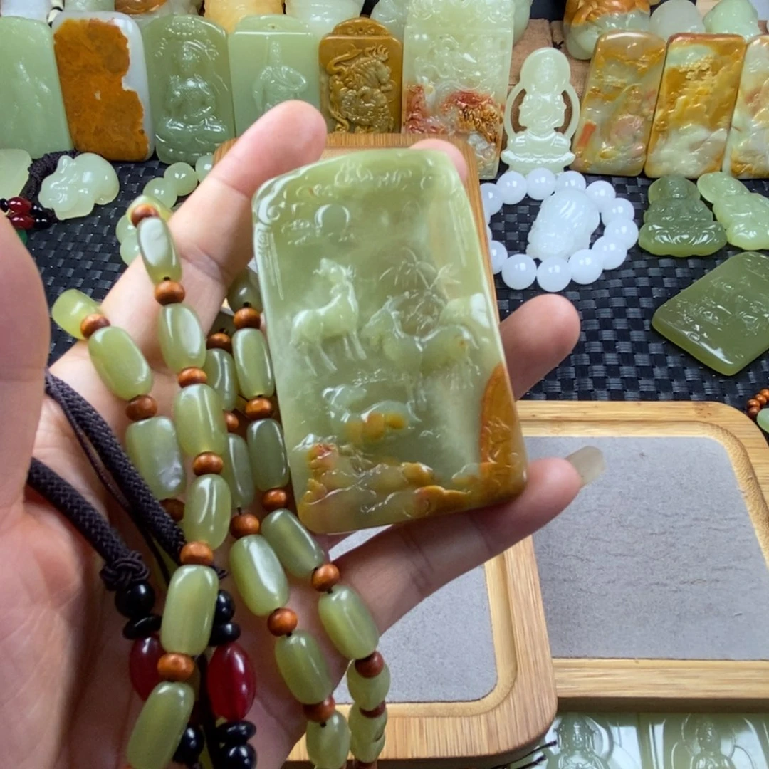 昆仑料生肖羊一套
