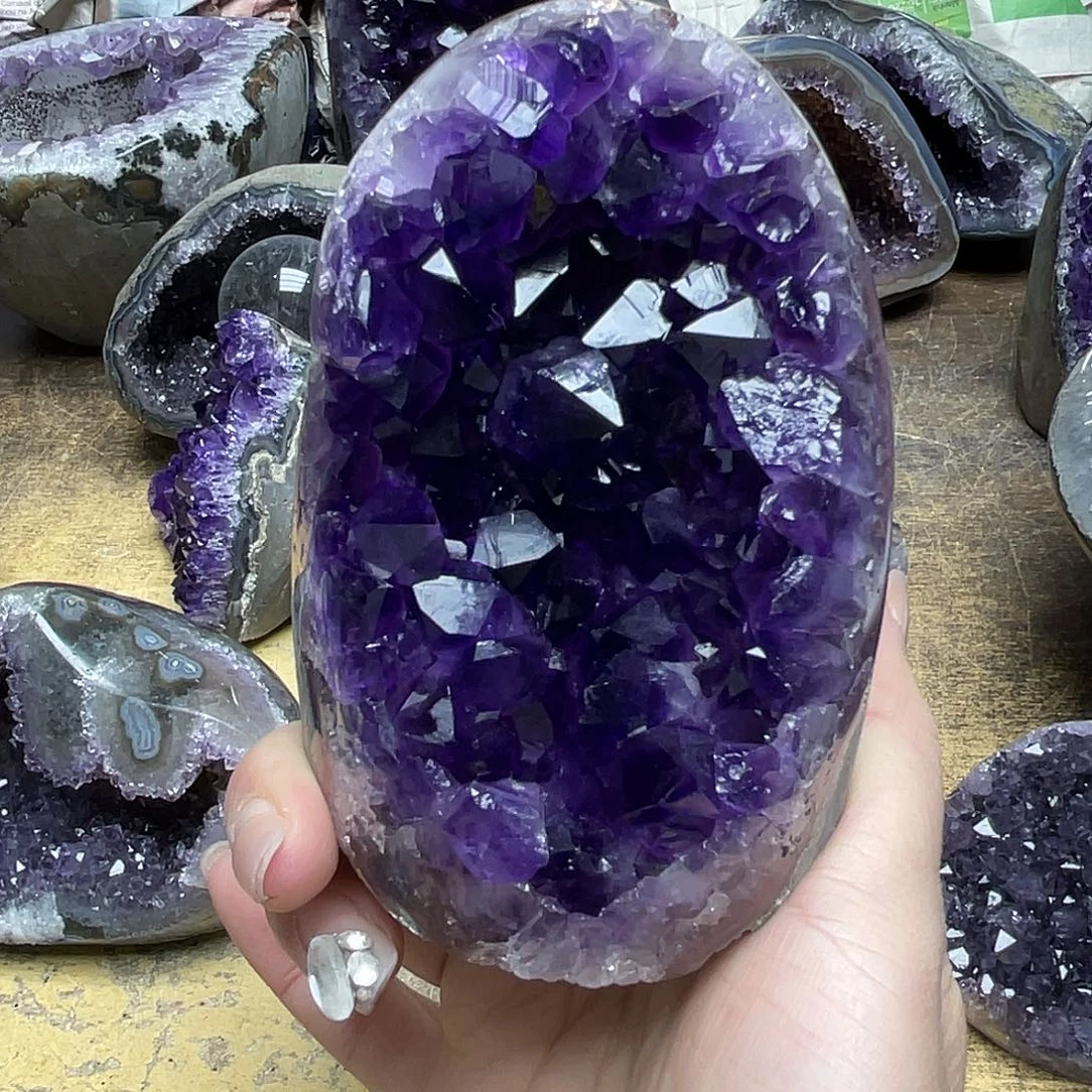 未镶嵌大型摆件（非配饰）紫晶