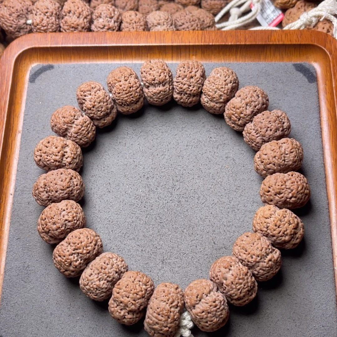 不***鹅菩提籽类15号金刚菩提夹板菠萝蜜手持23