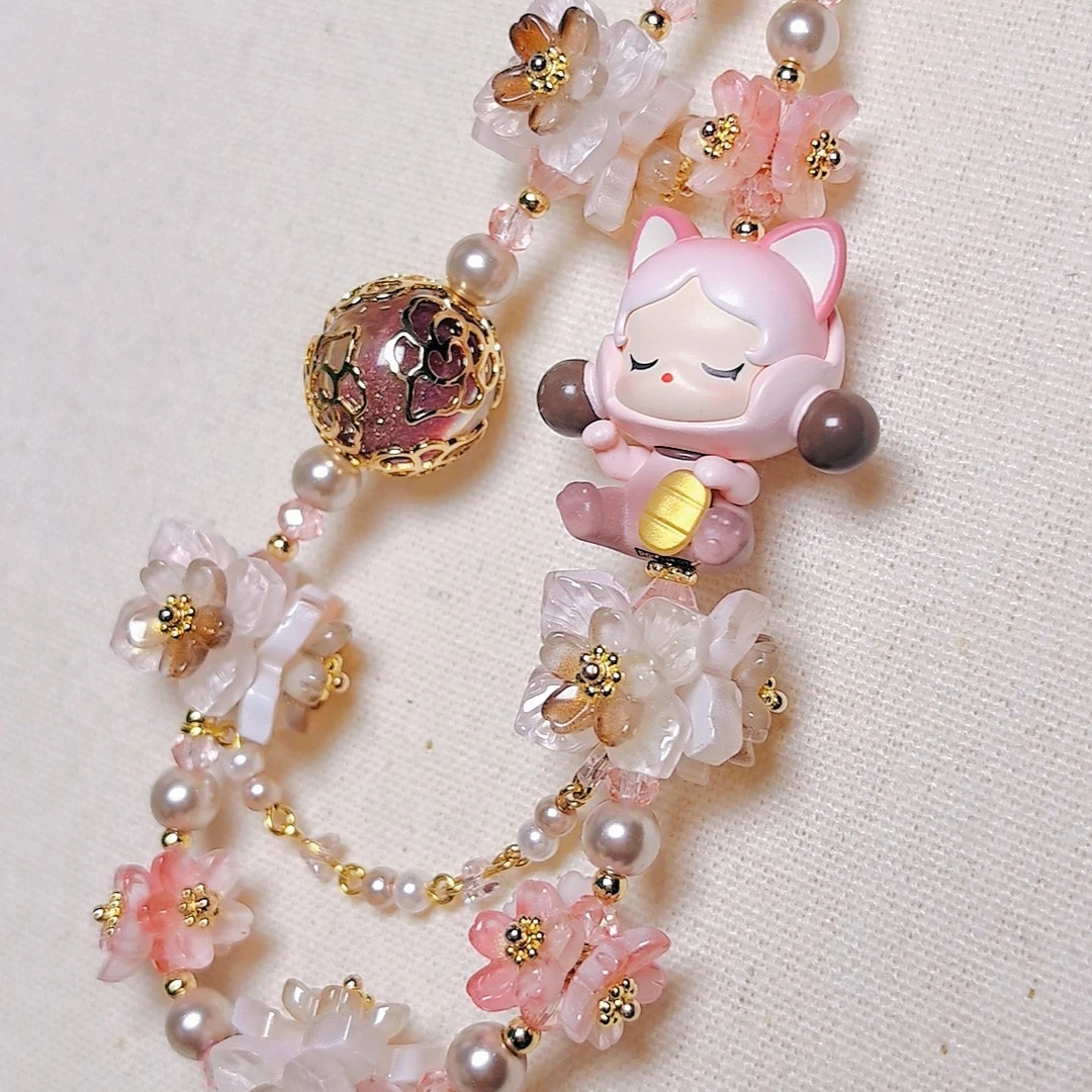 【颠叁儿原创】定制款重工手机链 - 无萌粒