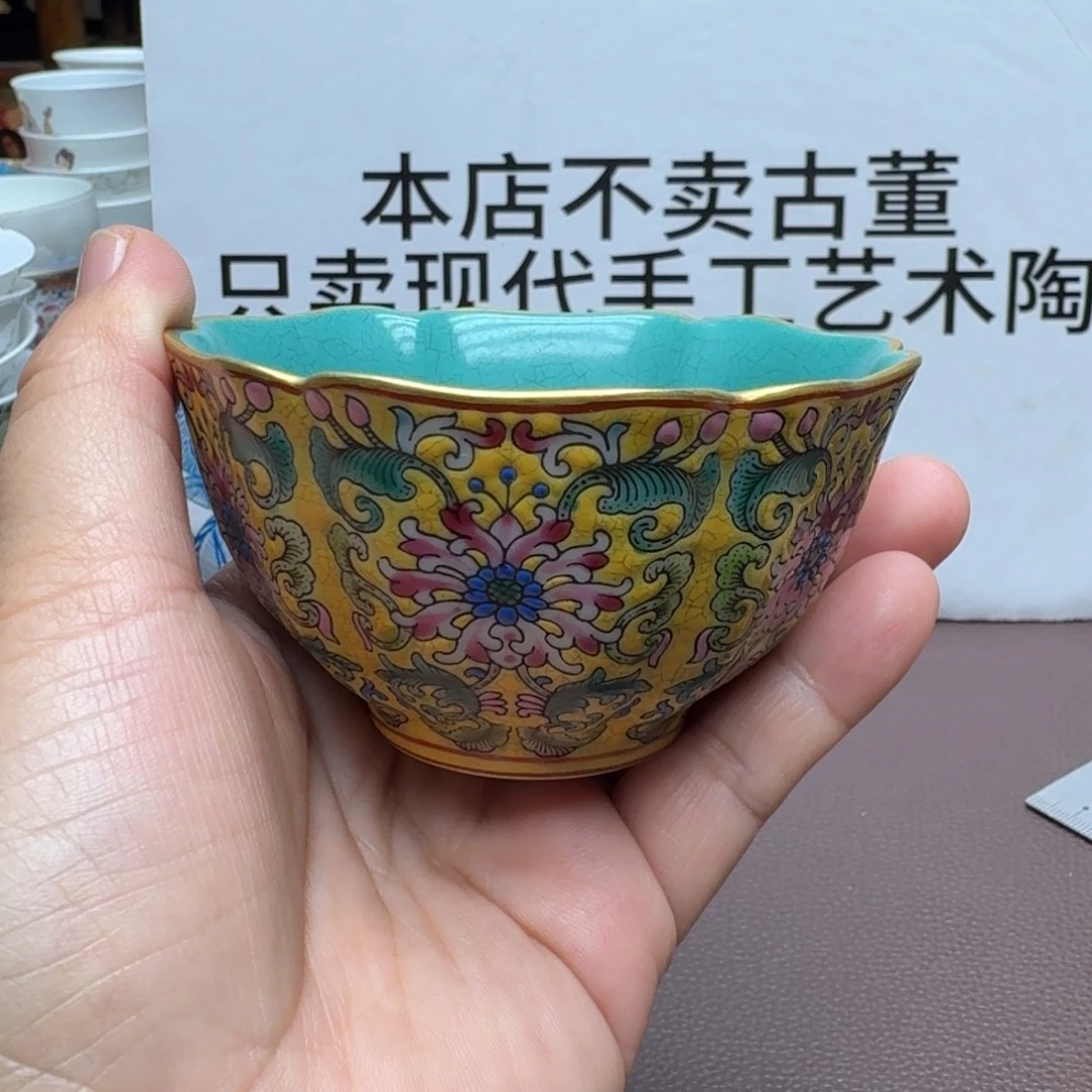 景德镇手工手绘展示