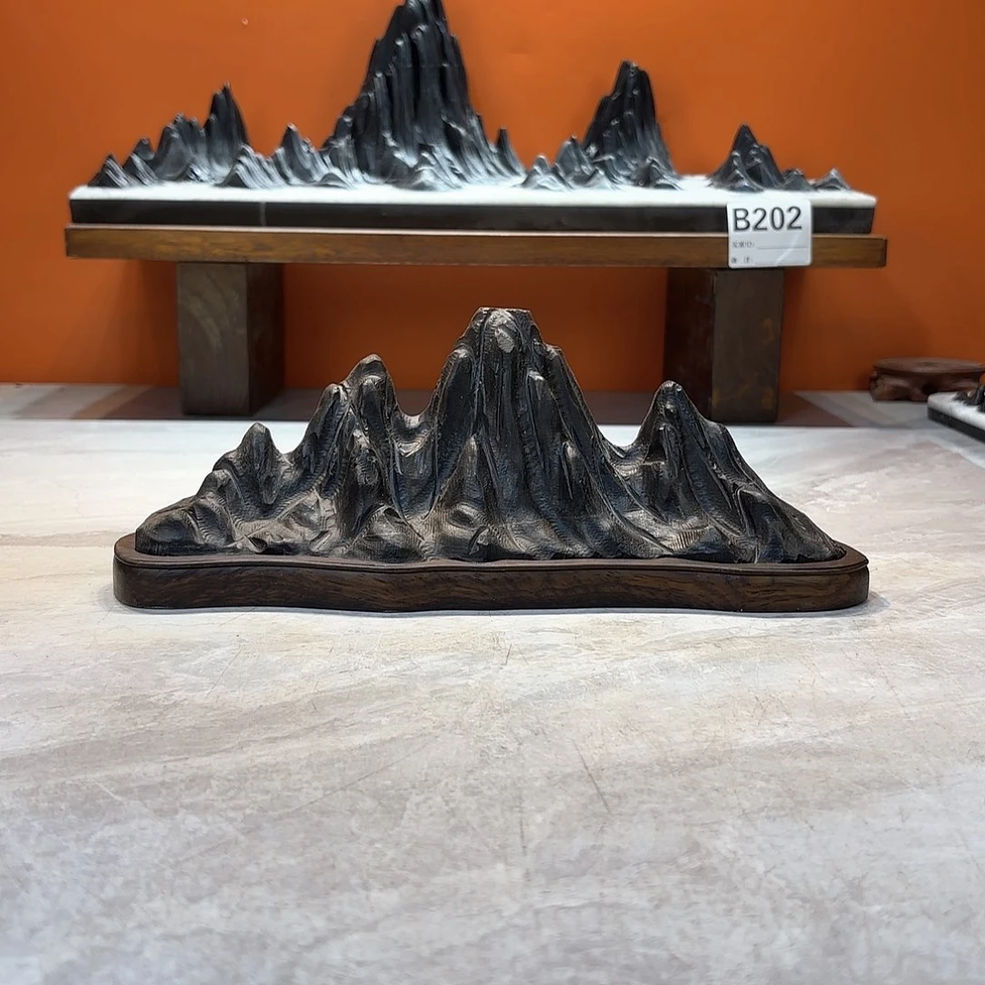 摆件夜*香灵璧石奇石摆件