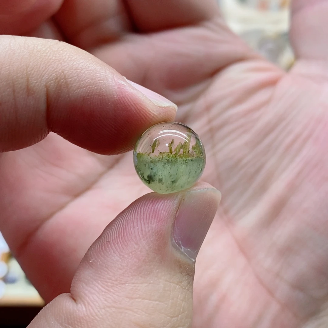 水晶珠宝半成品未镶嵌张*琪打孔不退换