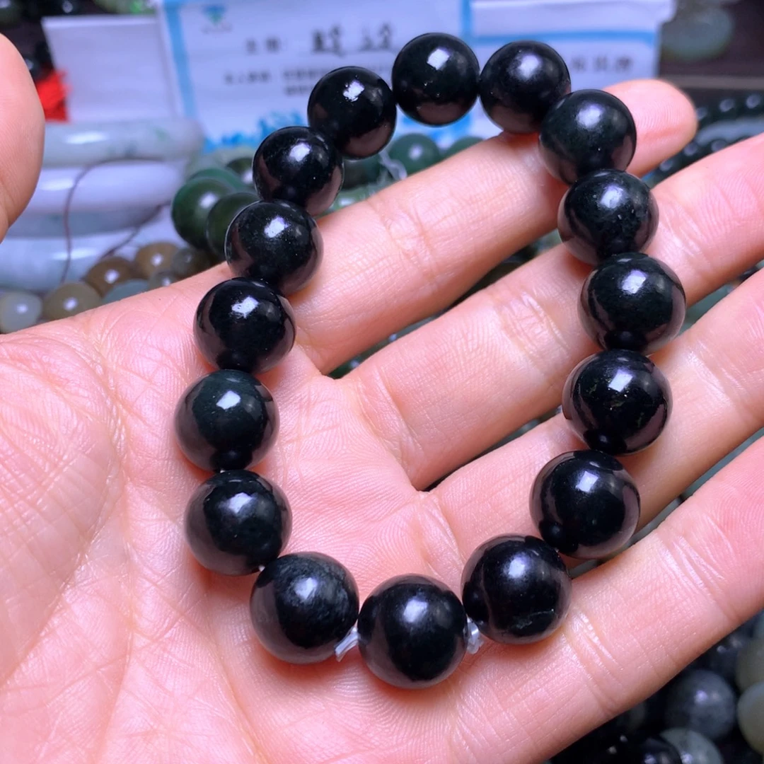 和田玉未镶嵌手链14