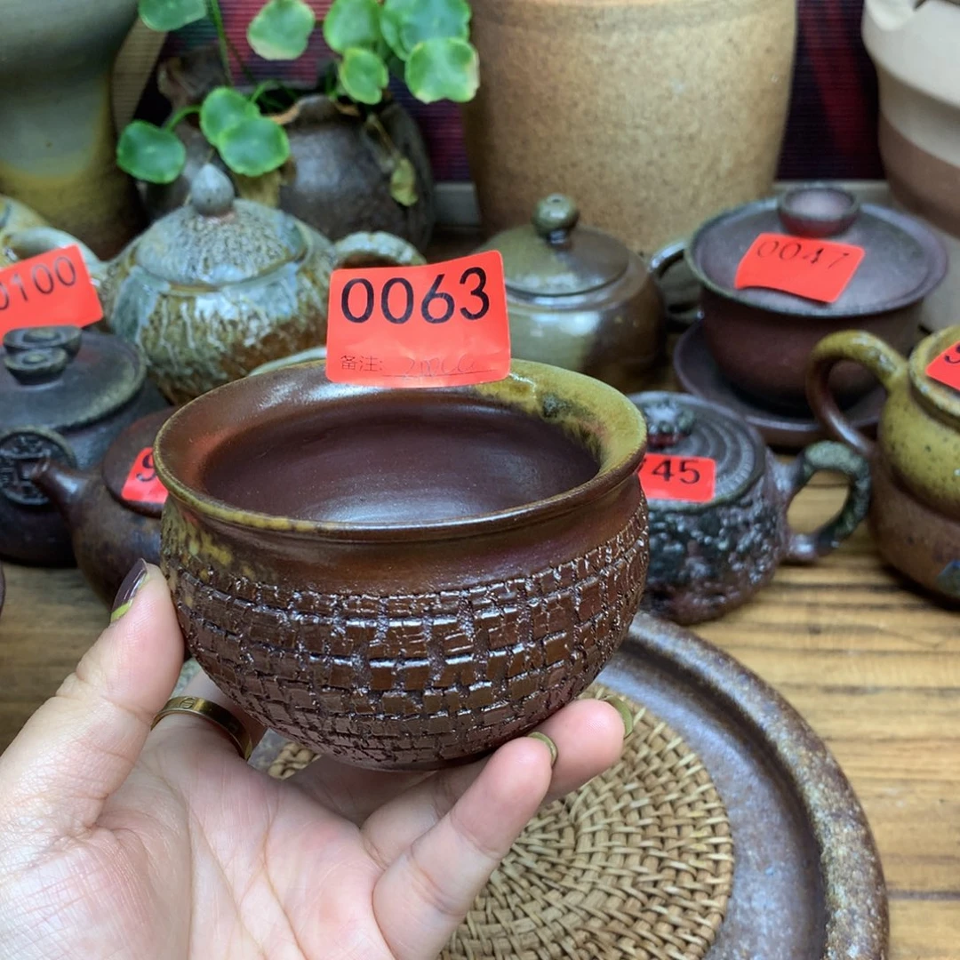 柴烧主人杯200毫升一物一拍