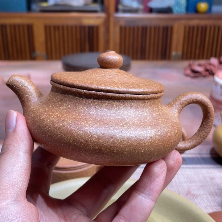 跟***奏紫砂茶壶宜兴紫砂原矿紫砂壶