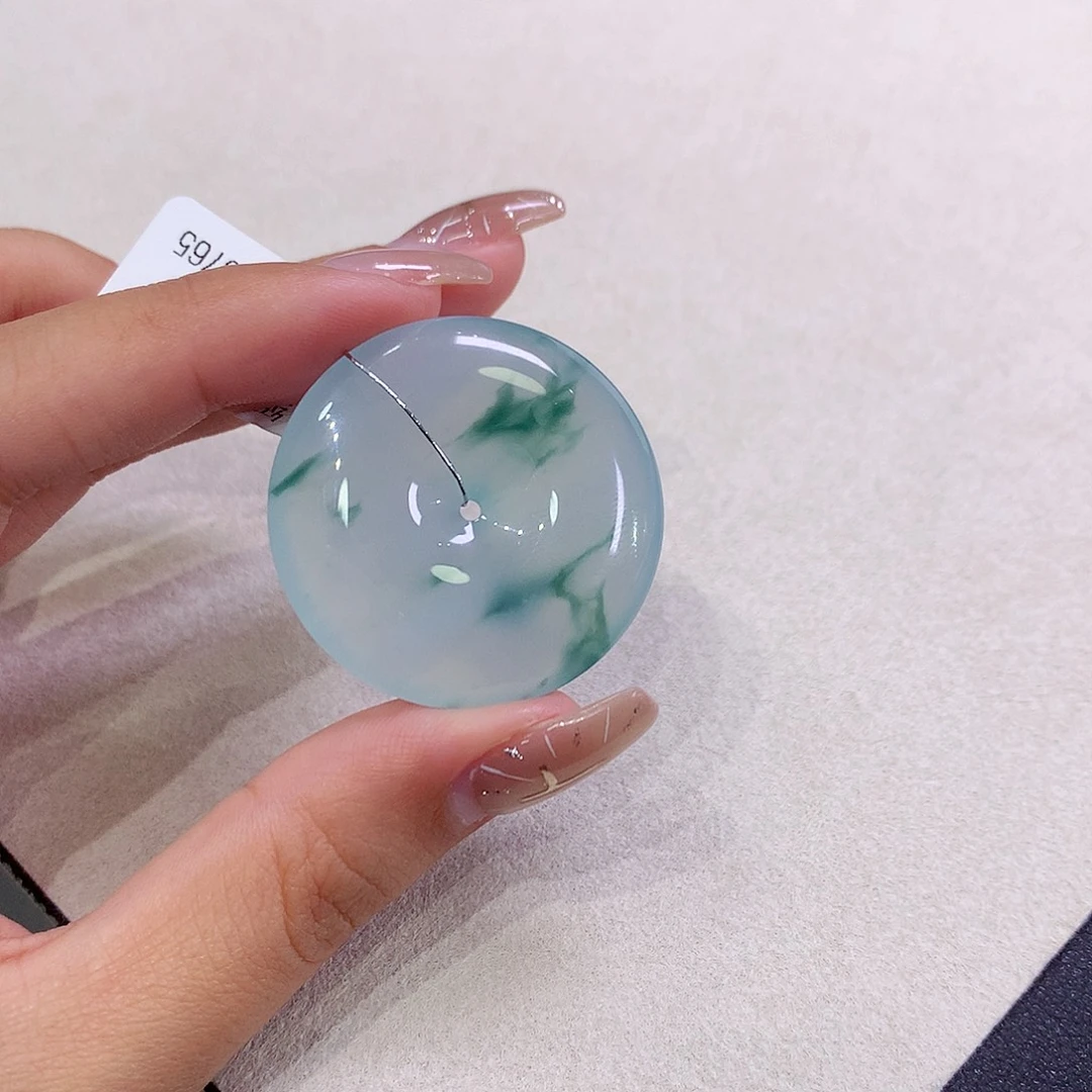 翡翠未镶嵌吊坠(不含链)34.2-6