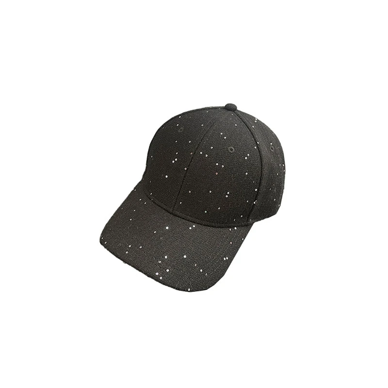 鸭舌帽秋冬棒球帽街头风短檐帽子女士帽韩版BQ42247