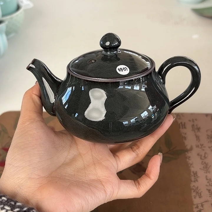龙泉云间青瓷小米茶器