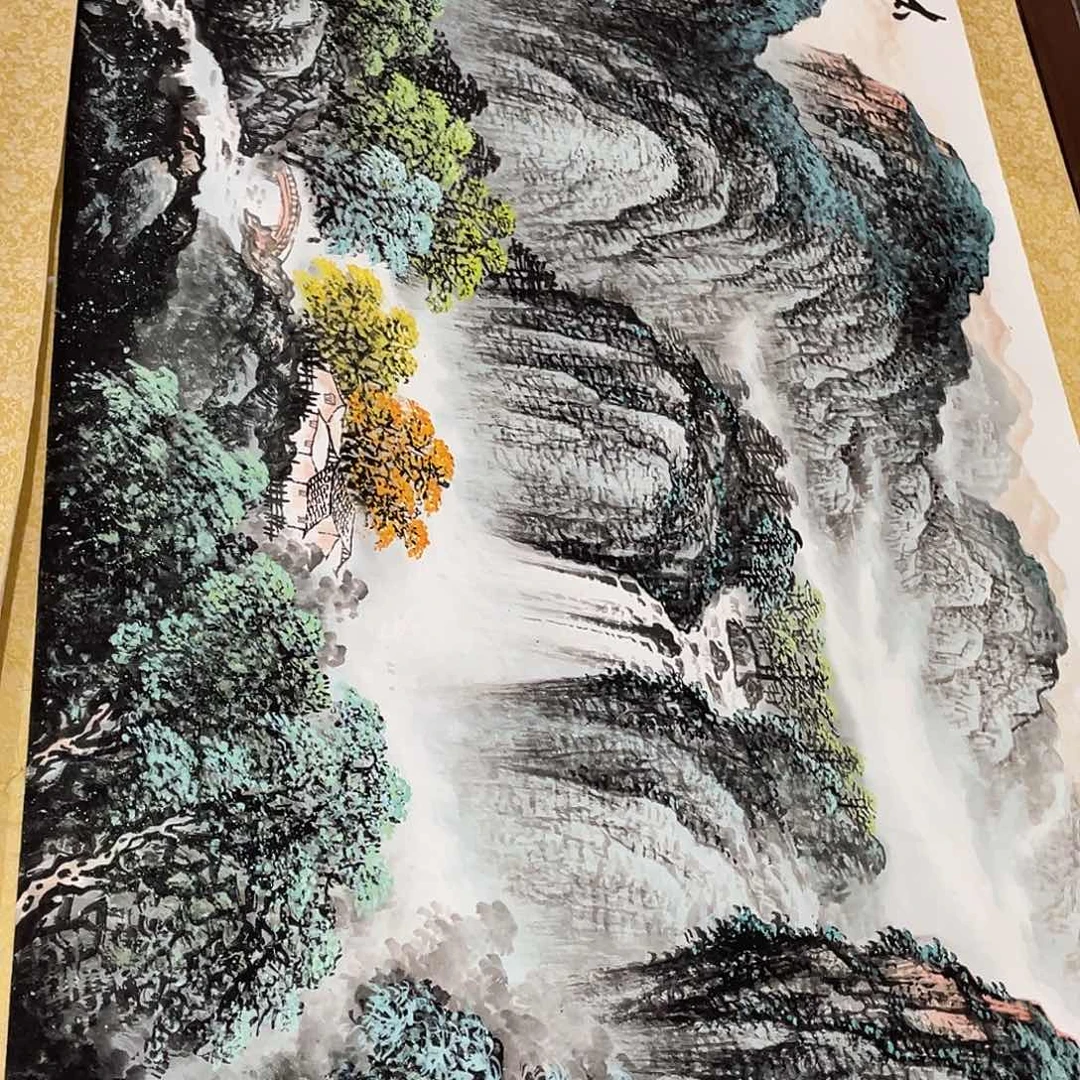 国画老师手笔手绘作品N