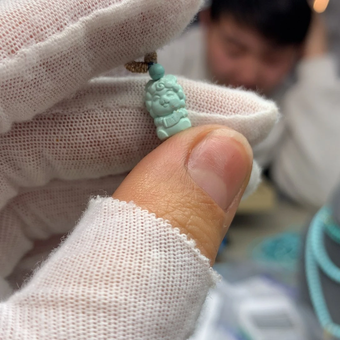 绿松石挂件未镶嵌