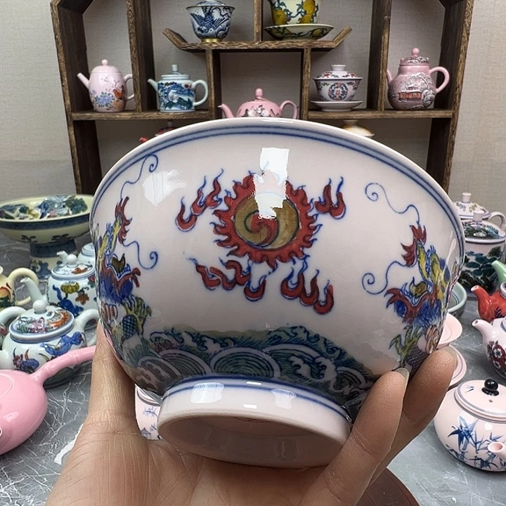 陶摆件景德镇陶瓷567老厂瓷97