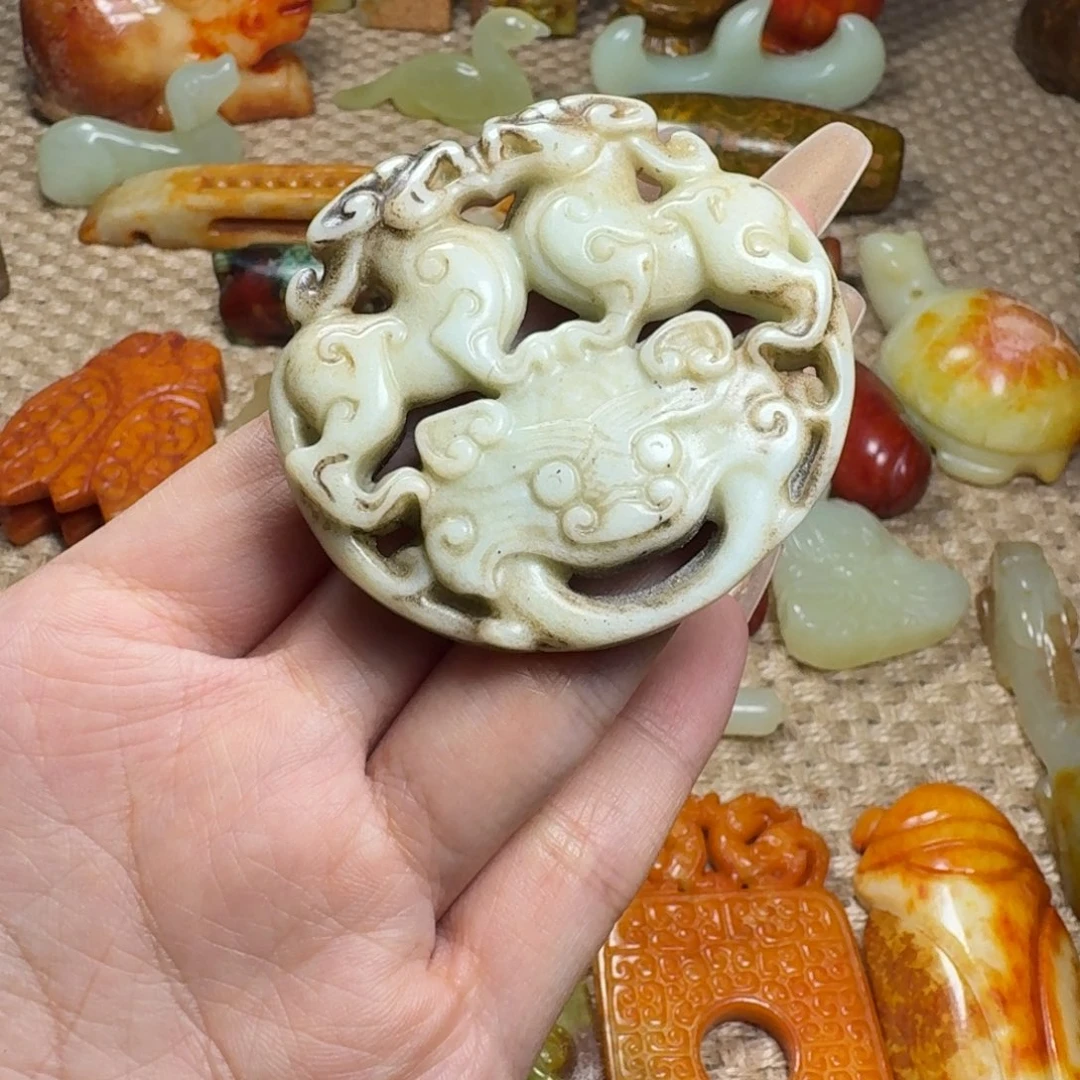 吊坠白玉菩提挂件