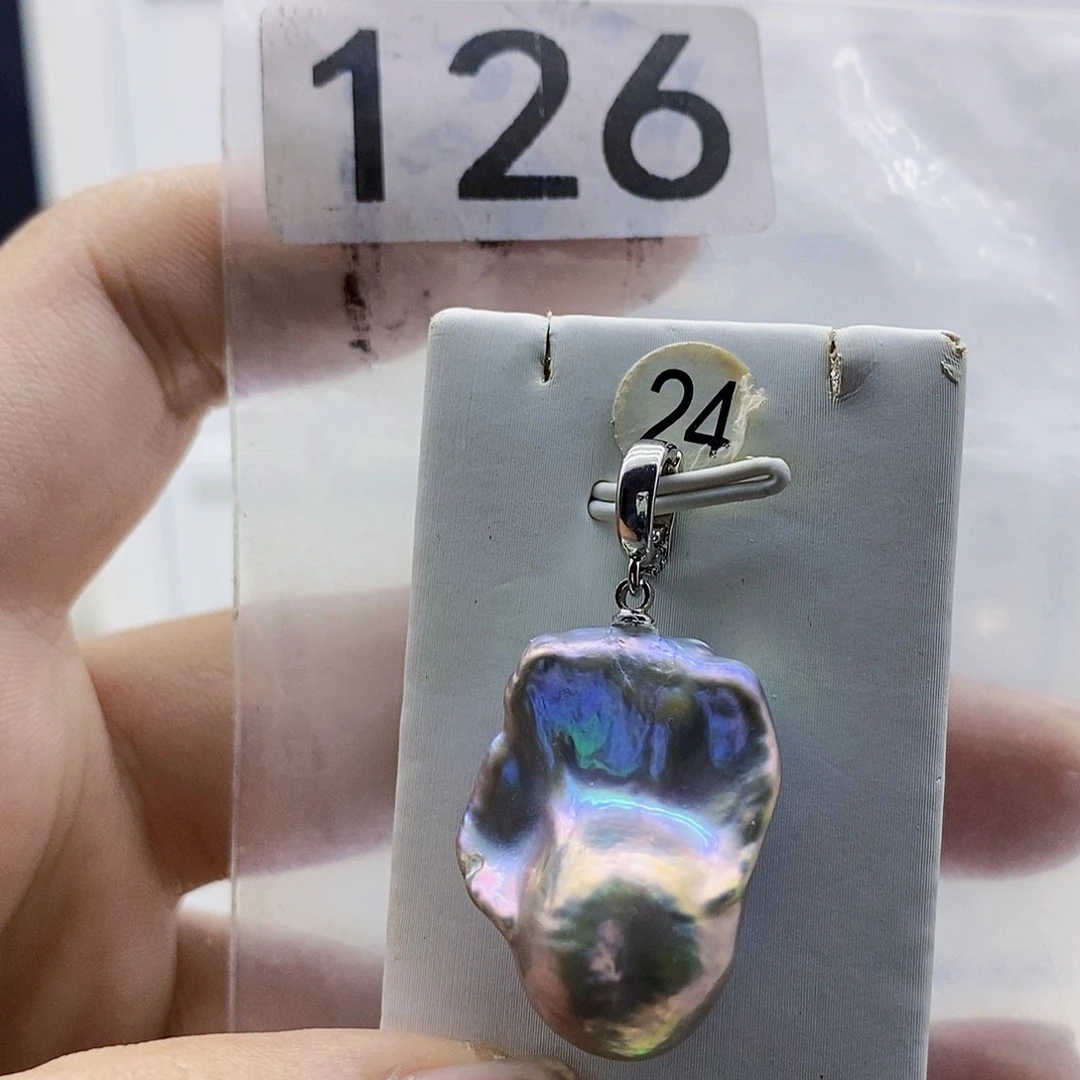 颈饰合金淡水珍珠