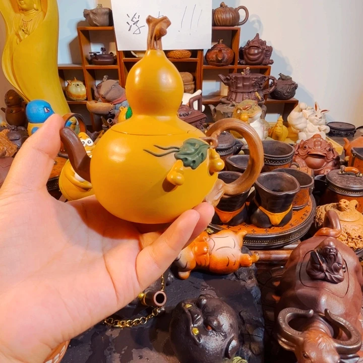 多***飞茶壶紫砂纯手工制作过程就是