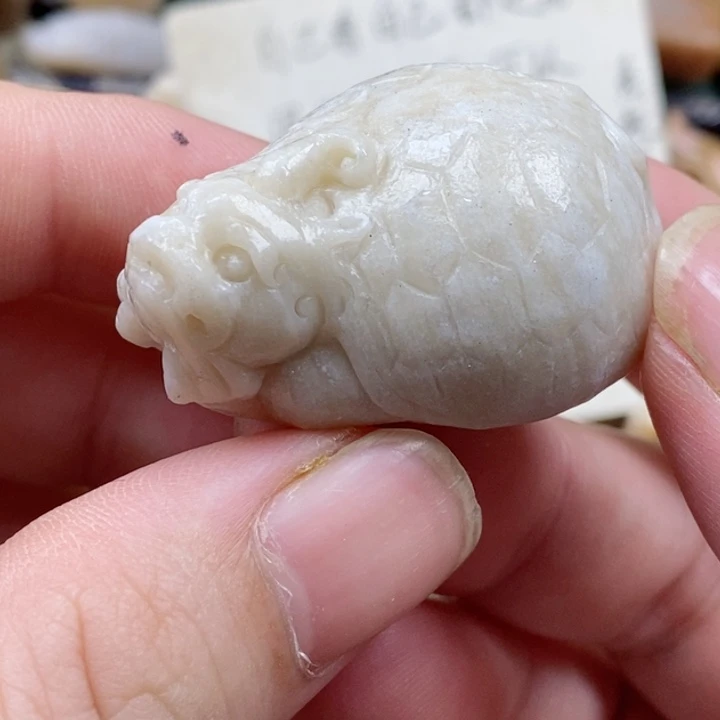 颈饰未镶嵌硅化珊瑚（珊瑚玉）有瑕