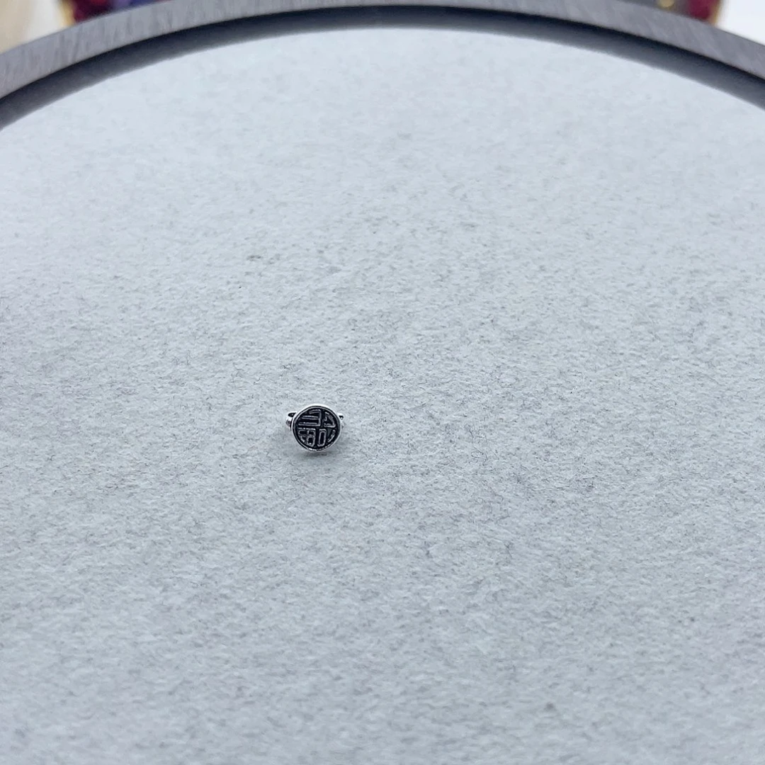 非金属布艺小福扣头