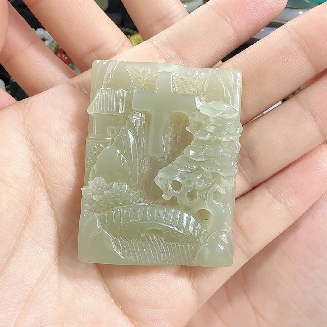 颈饰未镶嵌和田玉