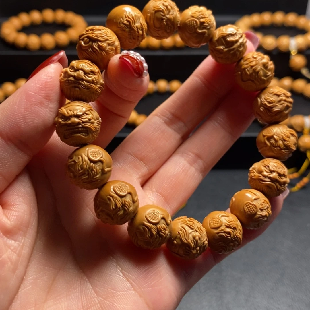 猴头核桃手串钟馗新款14+