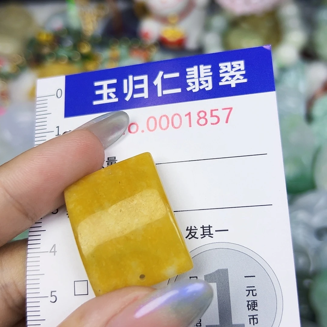 翡翠未镶嵌颈饰1112