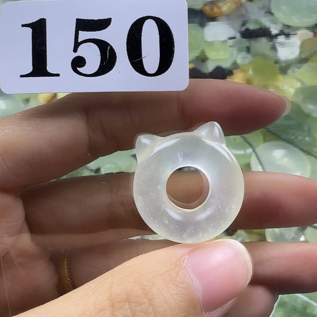 蛇纹石玉未镶嵌岫玉吊坠