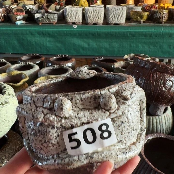 内口8高8粗陶手工